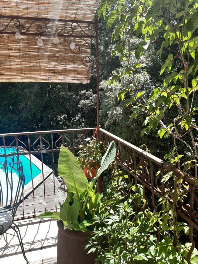 Le Calme De La Garrigue Bed & Breakfast Russan Exterior photo