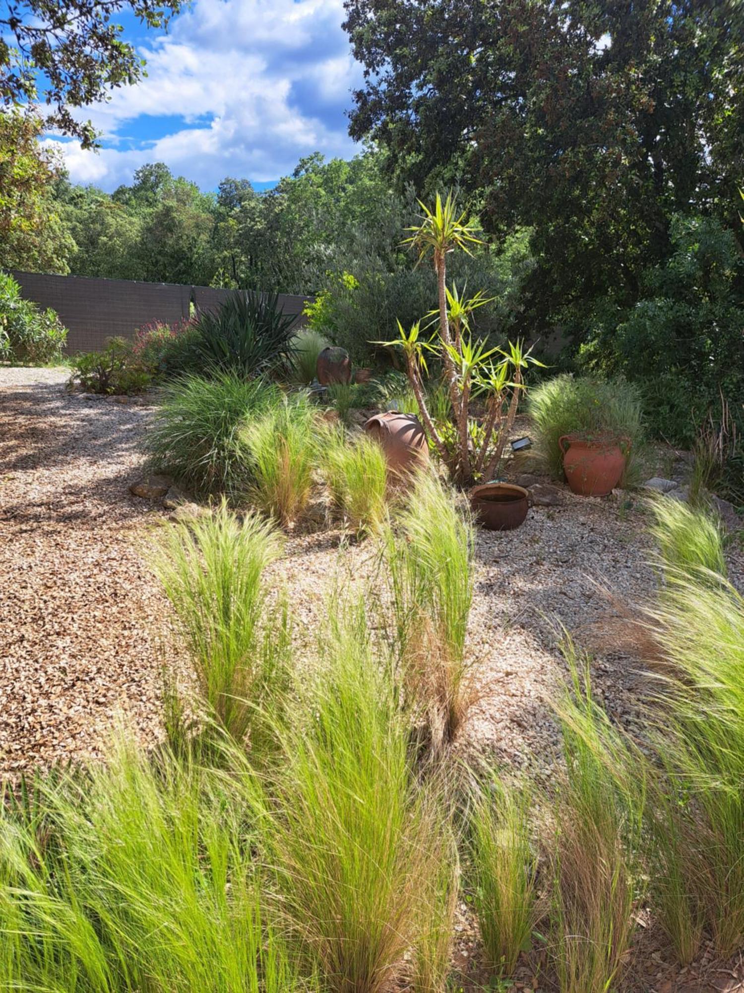 Le Calme De La Garrigue Bed & Breakfast Russan Exterior photo